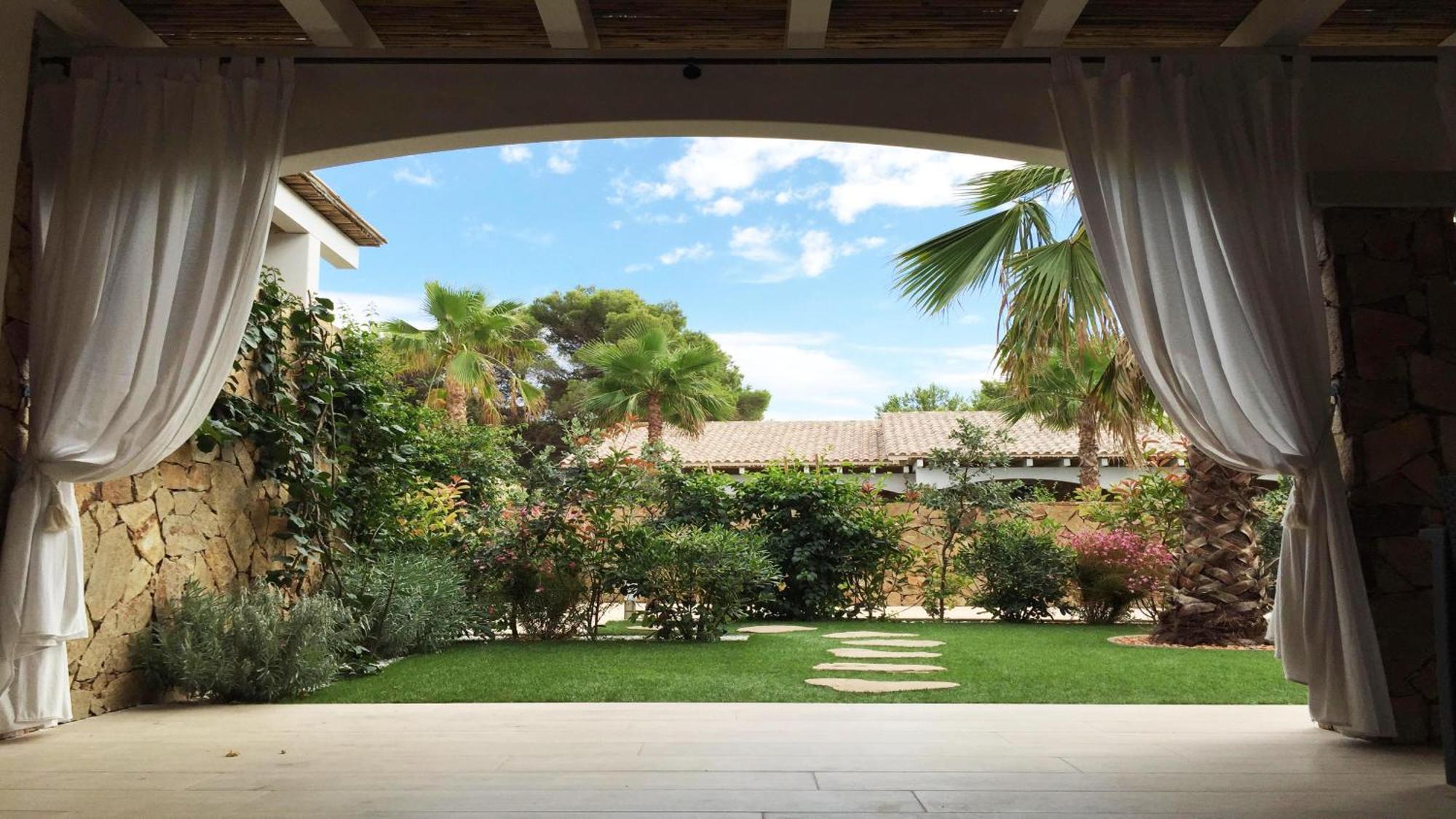 Residence Elegance Ville Ed Appartamenti A Porto Pino Exterior foto